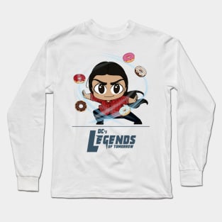 Zari Tomaz Donut Wielding? Long Sleeve T-Shirt